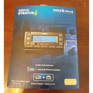 Sirius SDSV6V1 Stratus 6  Satellite Radio Receiver Vehicle Kit